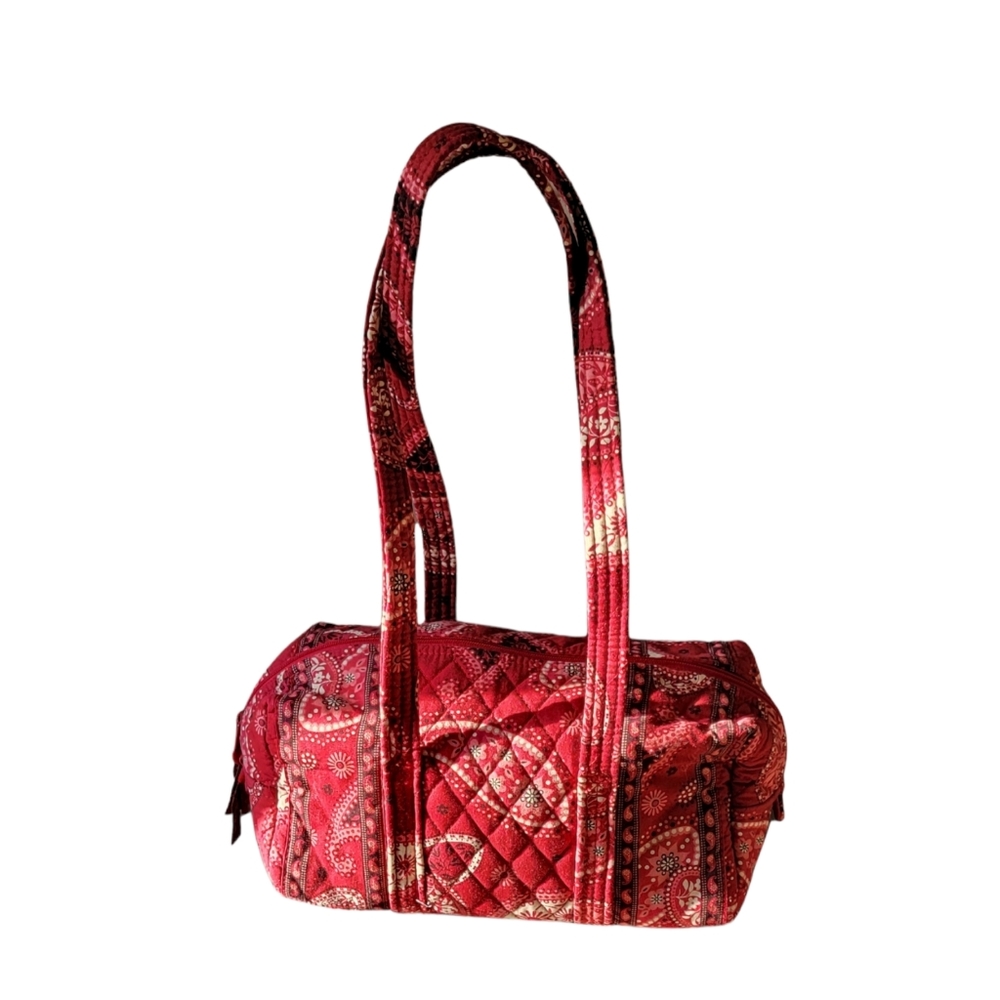 ▪︎Vera Bradley▪Mesa Red Paisley▪Shoulder Bag▪︎Small Travel Bag▪︎Cosmetic Bag LNC